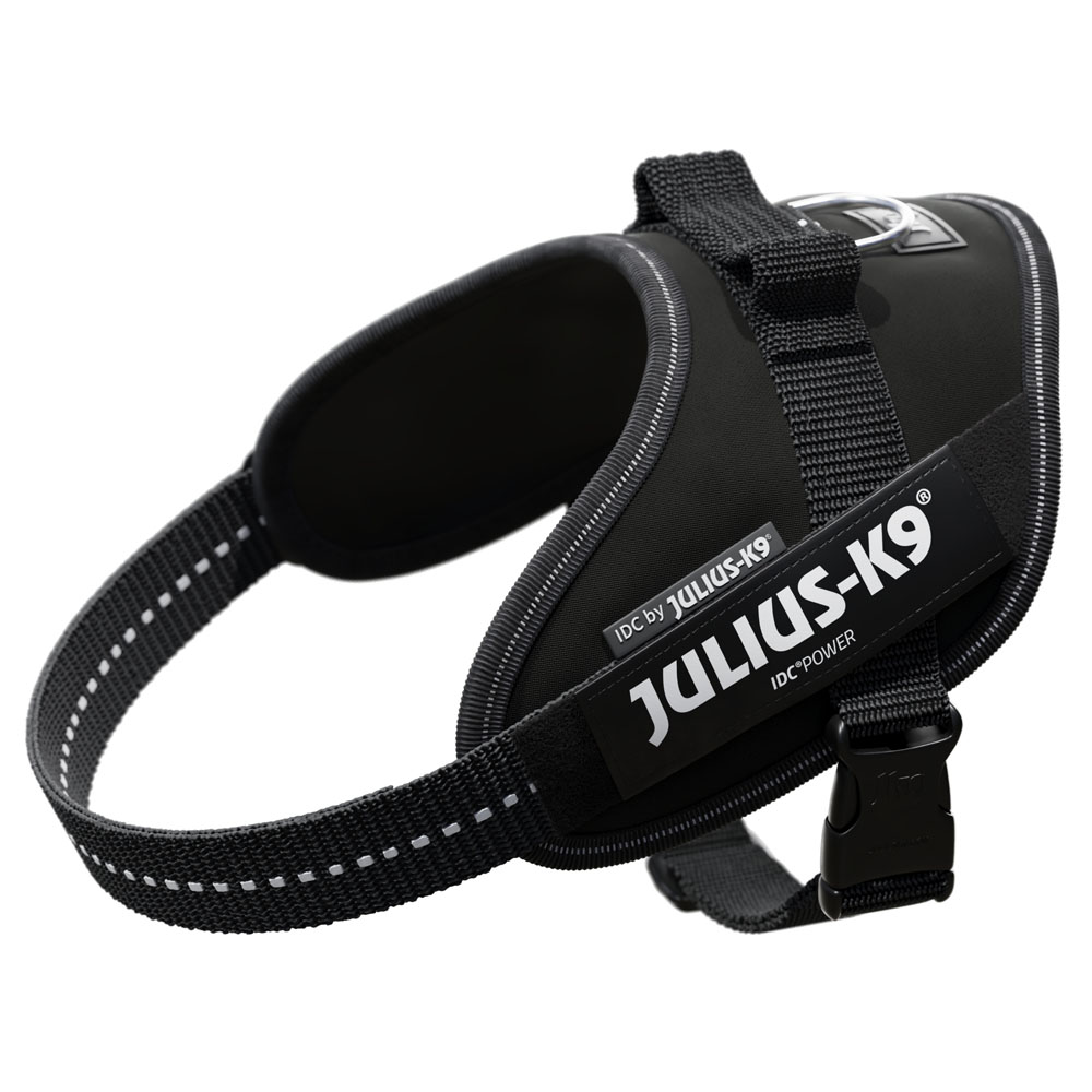 JULIUS-K9 IDC®-Powergeschirr - schwarz - Größe S: Brustumfang 49 - 67 cm von Julius-K9