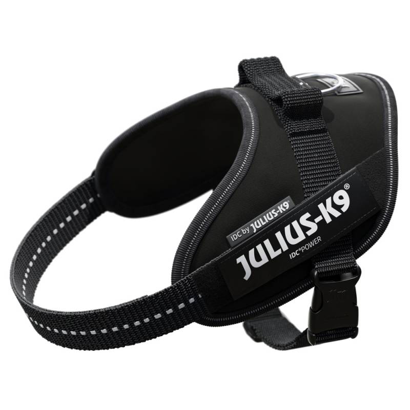 JULIUS-K9 IDC®-Powergeschirr - schwarz - Größe S: Brustumfang 49 - 67 cm von Julius-K9