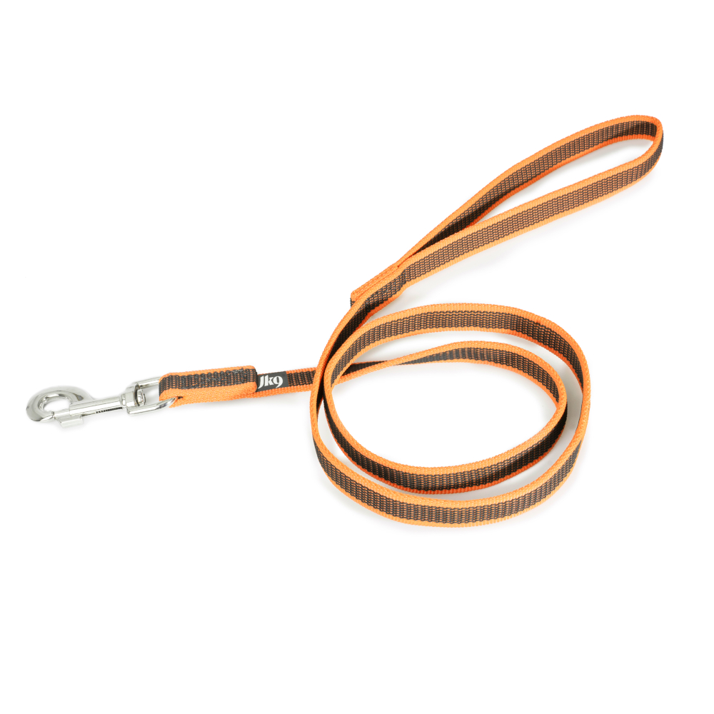 Julius-K9 Color & Gray Super-Grip Leine mit Handschlaufe - 120 cm lang, 20 mm breit von Julius-K9