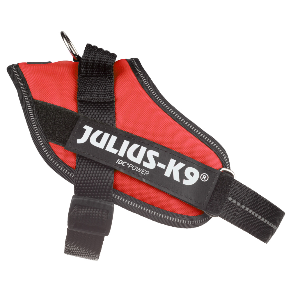 JULIUS-K9 IDC®-Powergeschirr - rot - Größe Mini: Brustumfang 49 - 67 cm von Julius-K9