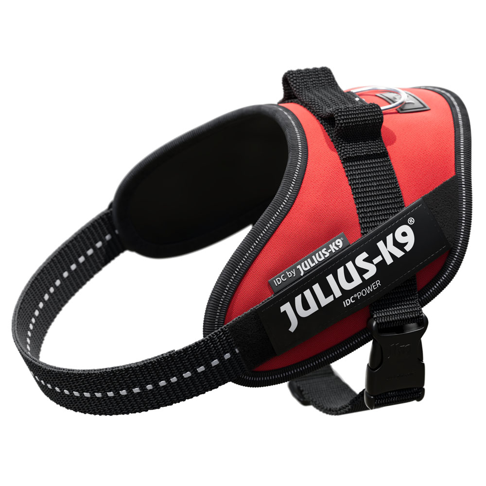 JULIUS-K9 IDC®-Powergeschirr - rot - Größe Mini: Brustumfang 49 - 67 cm von Julius-K9