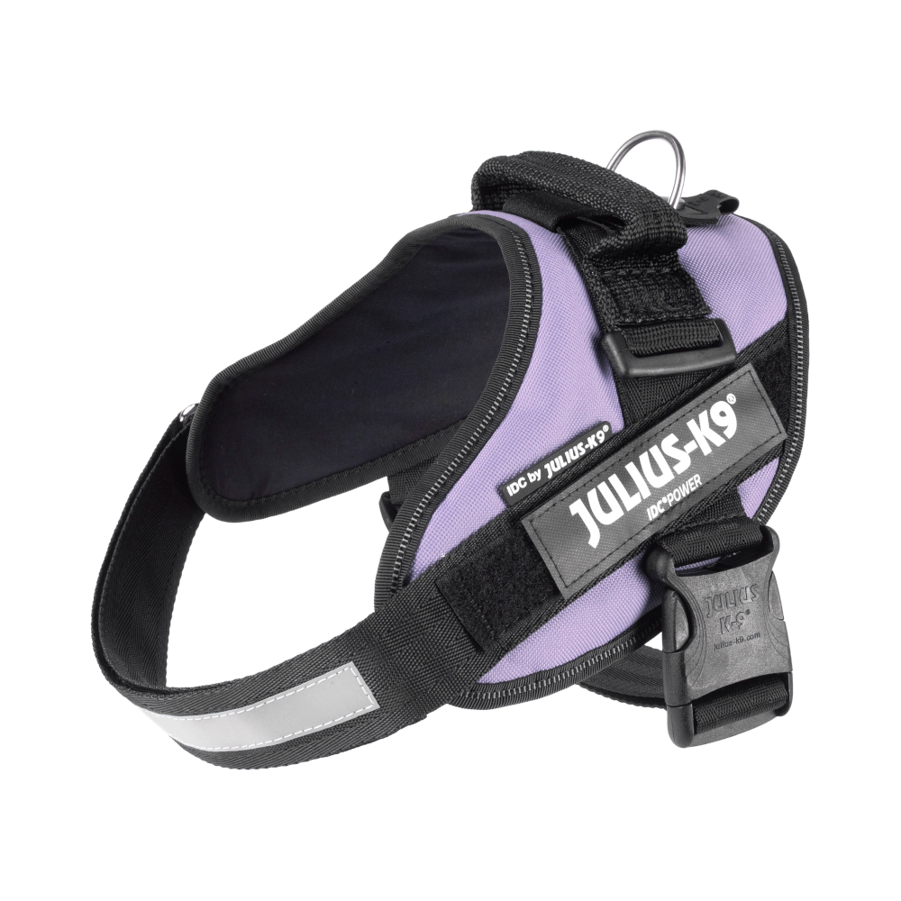 Julius-K9 IDC® Powerharness, lila - Größe M/0: Brustumfang 58 - 76 cm von Julius-K9