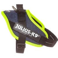 JULIUS-K9 IDC Powergeschirr Mini neon mix blau L von Julius-K9