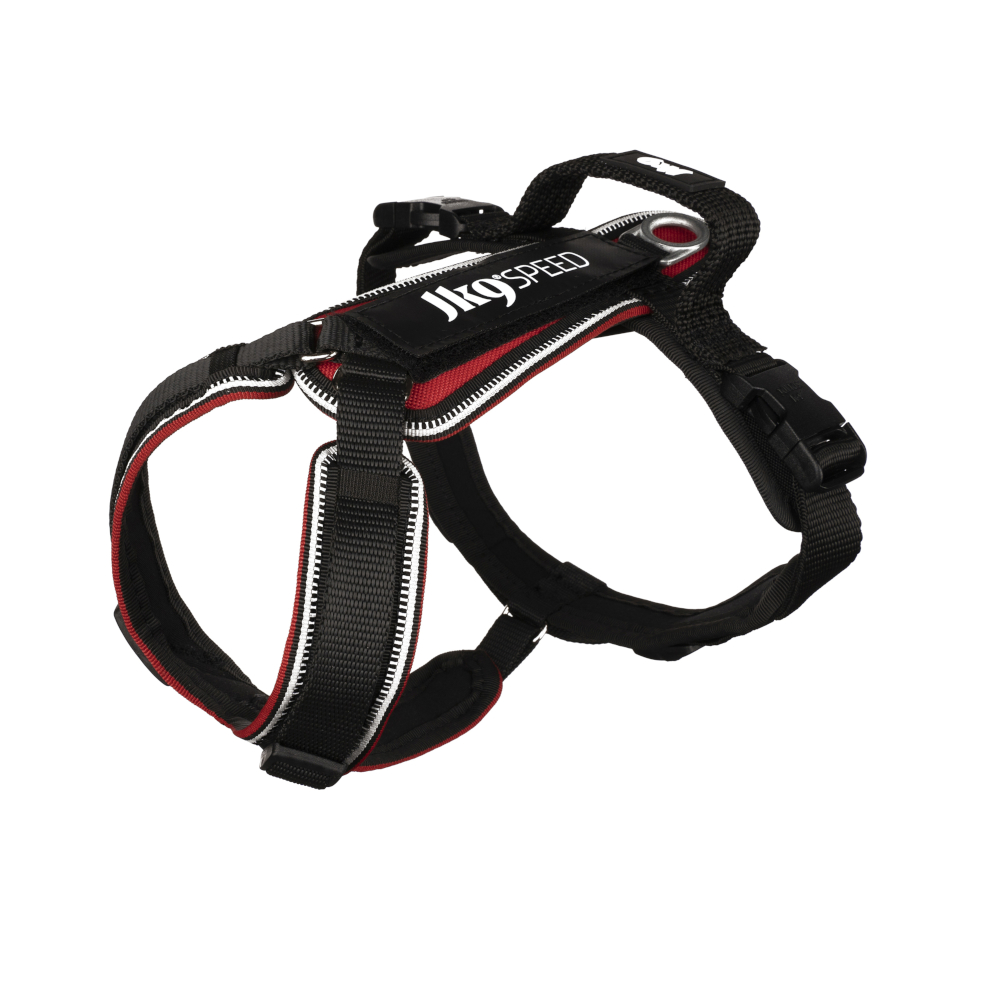 Julius-K9 Speed Hundegeschirr, rot - Größe S: Brustumfang 46 - 65 cm von Julius-K9