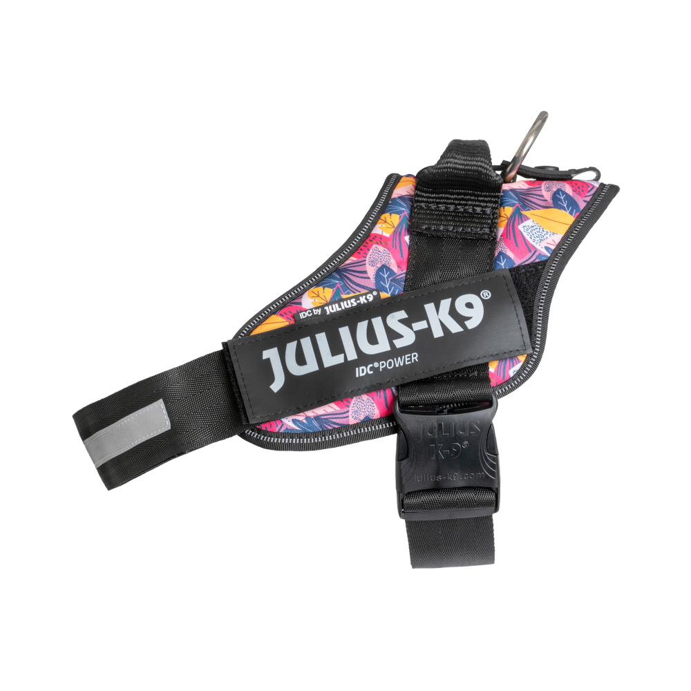 Limited Edition Julius-K9 IDC® Powerharness, Leaf 2 - Größe L/1: Brustumfang 63 - 85 cm von Julius-K9
