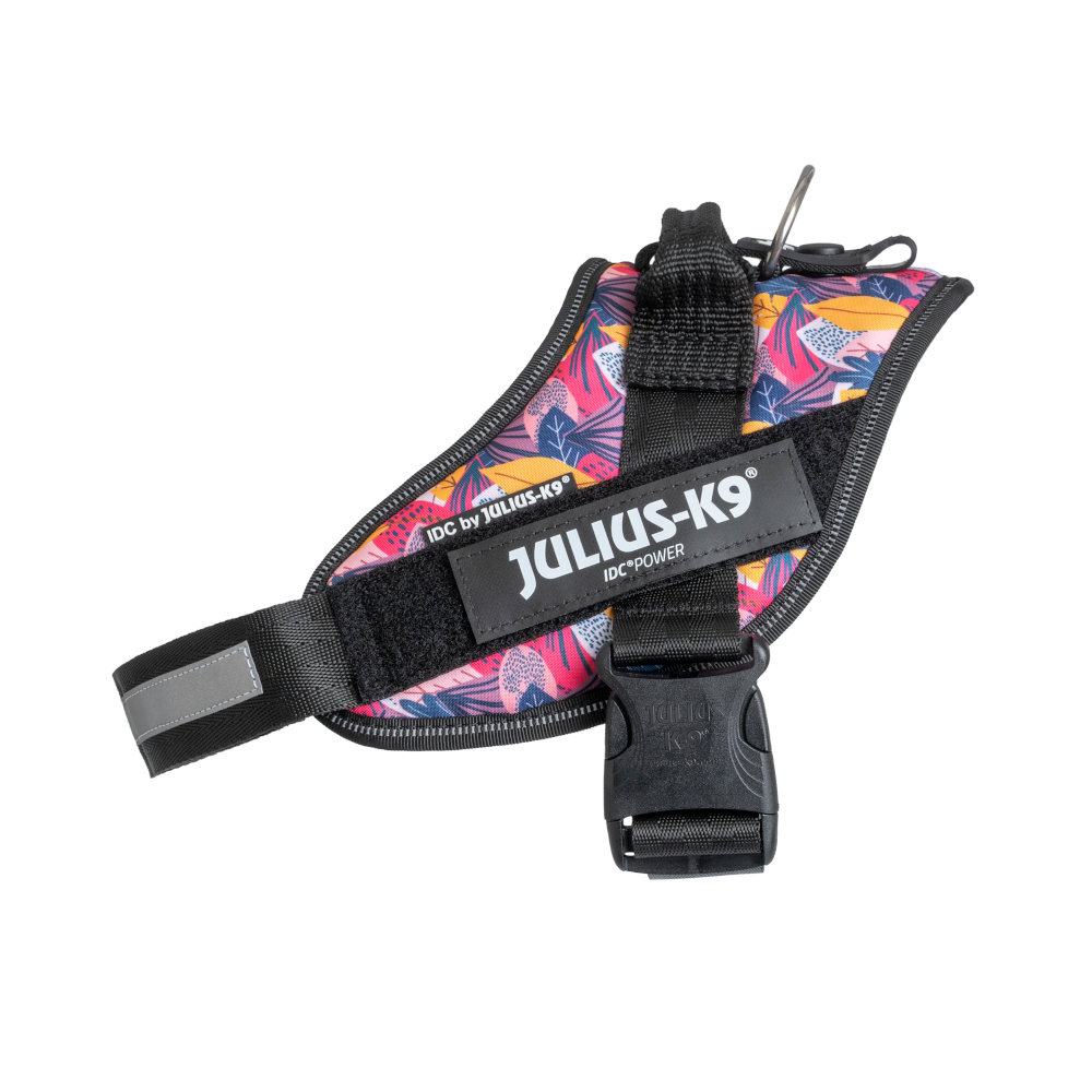 Limited Edition Julius-K9 IDC® Powerharness, Leaf 2 - Größe M/0: Brustumfang 58 - 76 cm von Julius-K9