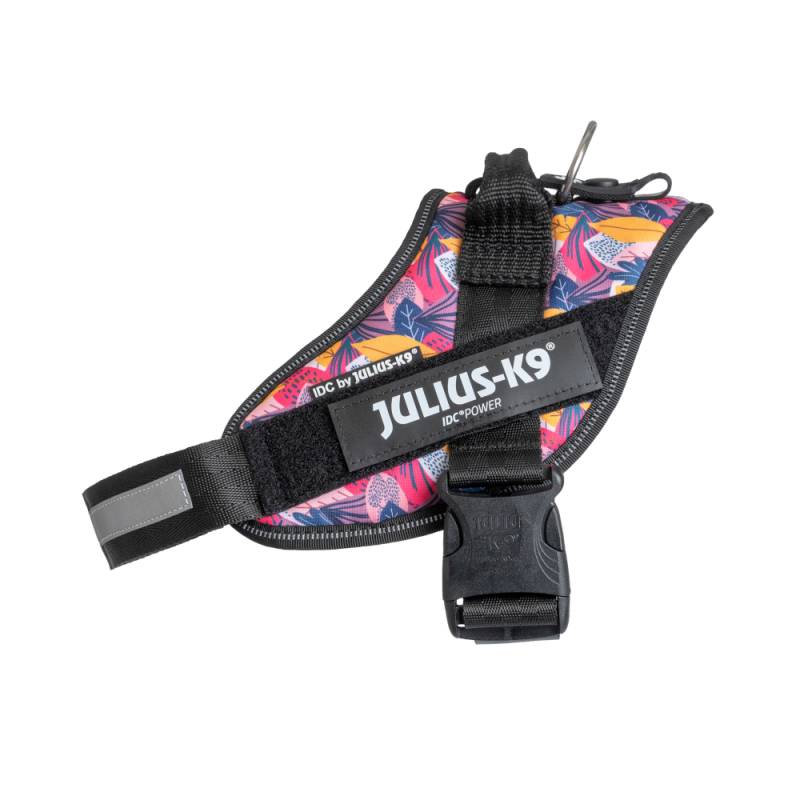 Limited Edition Julius-K9 IDC® Powerharness, Leaf 2 - Größe M/0: Brustumfang 58 - 76 cm von Julius-K9