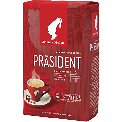 Julius Meinl Pr?sident, Ganze Bohne - 500gr - 6x von Julius Meinl