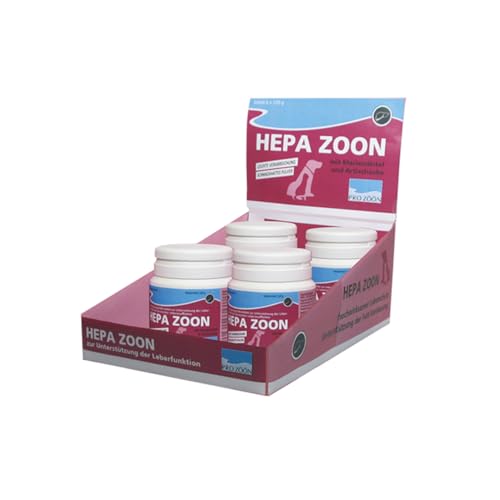 JuloVet HEPA Zoon | 120 g | Ergänzungsfuttermittel für Hunde und Katzen | Zur Unterstützung der Leberfunktion | Mit Mariendistel- und Artischockenextrakt von JuloVet