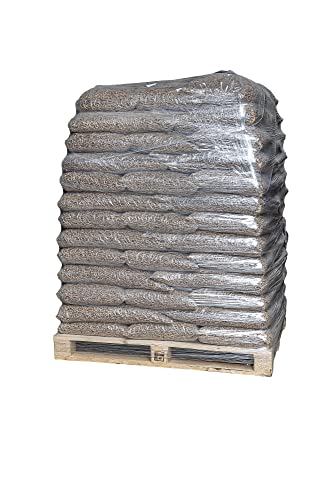 Jumbogras® Einstreu-Pellets aus Miscanthus|Elefantengras als Groß-Tier & Pferdeeinstreu, statt Stroh u. Sägespäne, für saubere Boxen|Stall|Paddock (1 Palette Einstreu Pellets 64 x 15 kg) von Jumbogras