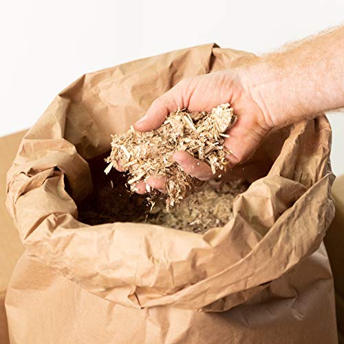 Jumbogras® Einstreu-Snips: gepresstes Kleintier Miscanthus-Stroh/Elefantengras-Streu für Käfig (15 kg Sack) von Jumbogras