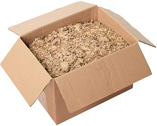 Jumbogras® Einstreu-Snips: gepresstes Kleintier Miscanthus-Stroh/Elefantengras-Streu für Käfig (8 kg) von Jumbogras