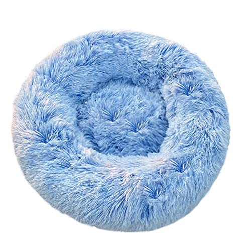 JunJiale Beruhigende Hundebetten, Donut-Hundebett für kleine Hunde, bequemes Kuschel-Hundebett und Katzenbett aus Kunstfell, waschbares Hundebett, Durchmesser 119 cm JunJiale Beruhigende Hundebetten, Donut-Hundebett für kleine Hunde, bequemes Kuschel-Hundebett und Katzenbett aus Kunstfell, waschbares Hundebett, Durchmesser 119 cm von JunJiale