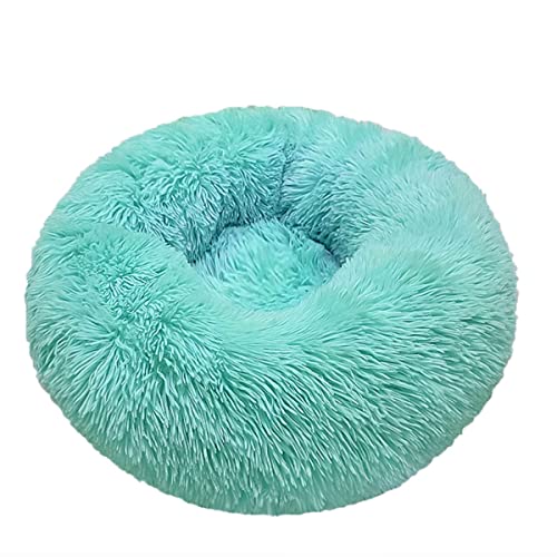 JunJiale Beruhigende Hundebetten, Donut-Hundebett für kleine Hunde, bequemes Kuschel-Hundebett und Katzenbett aus Kunstfell, waschbares Hundebett, Durchmesser 119 cm JunJiale Beruhigende Hundebetten, Donut-Hundebett für kleine Hunde, bequemes Kuschel-Hundebett und Katzenbett aus Kunstfell, waschbares Hundebett, Durchmesser 119 cm von JunJiale