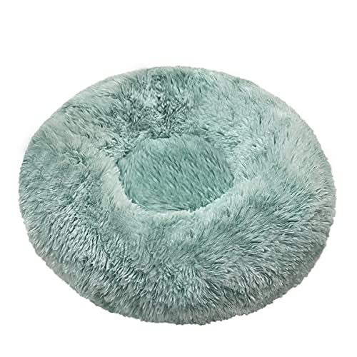 JunJiale Beruhigende Hundebetten, Donut-Hundebett für kleine Hunde, bequemes Kuschel-Hundebett und Katzenbett aus Kunstfell, waschbares Hundebett, Durchmesser 50,8 cm von JunJiale