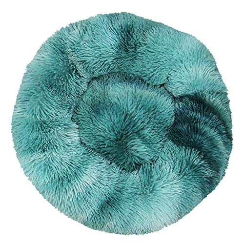 JunJiale Beruhigendes Hunde- und Katzenbett, Anti-Angst-Donut-Kuschelbett, wärmend, gemütlich, weich, rund, flauschig, Kunstplüsch-Kissenbett JunJiale Beruhigendes Hunde- und Katzenbett, Anti-Angst-Donut-Kuschelbett, wärmend, gemütlich, weich, rund, flauschig, Kunstplüsch-Kissenbett von JunJiale