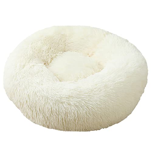 JunJiale Beruhigendes Hundebett, bequemes Donut-Kuschelbett, rundes Hundebett, ultraweich, waschbar, für Hunde und Katzen, bequemes Haustierbett, 50,8 cm JunJiale Beruhigendes Hundebett, bequemes Donut-Kuschelbett, rundes Hundebett, ultraweich, waschbar, für Hunde und Katzen, bequemes Haustierbett, 50,8 cm von JunJiale