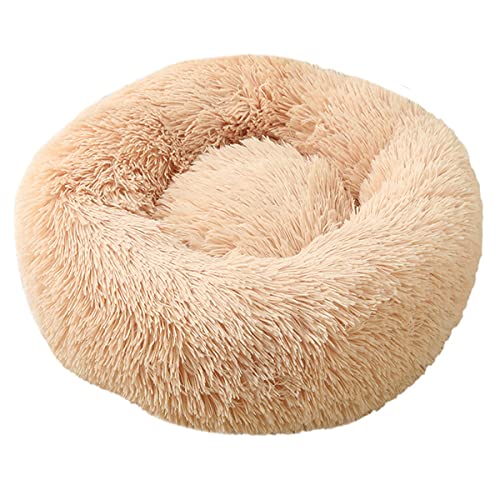 JunJiale Beruhigendes Hundebett, bequemes Donut-Kuschelbett, rundes Hundebett, ultraweich, waschbar, für Hunde und Katzen, bequemes Haustierbett, 81,3 cm JunJiale Beruhigendes Hundebett, bequemes Donut-Kuschelbett, rundes Hundebett, ultraweich, waschbar, für Hunde und Katzen, bequemes Haustierbett, 81,3 cm von JunJiale