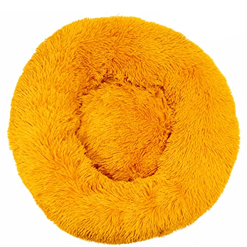 JunJiale Beruhigendes Hundebett für kleine Hunde, bequeme Donut-Hundebetten für mittelgroße und große Hunde, weiches Anti-Angst-Haustierbett für Hunde und Katzen, Durchmesser 110 cm JunJiale Beruhigendes Hundebett für kleine Hunde, bequeme Donut-Hundebetten für mittelgroße und große Hunde, weiches Anti-Angst-Haustierbett für Hunde und Katzen, Durchmesser 110 cm von JunJiale
