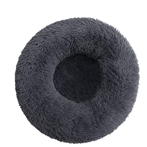JunJiale Beruhigendes Hundebett für kleine Hunde, bequeme Donut-Hundebetten für mittelgroße und große Hunde, weiches Anti-Angst-Haustierbett für Hunde und Katzen, Durchmesser 50 cm JunJiale Beruhigendes Hundebett für kleine Hunde, bequeme Donut-Hundebetten für mittelgroße und große Hunde, weiches Anti-Angst-Haustierbett für Hunde und Katzen, Durchmesser 50 cm von JunJiale