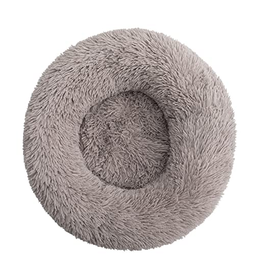 JunJiale Beruhigendes Hundebett für kleine Hunde – Donut, waschbar, kleines Haustierbett, Anti-Angst, rund, flauschig, Plüsch, Kunststoff, großes Katzenbett, Durchmesser 120 cm JunJiale Beruhigendes Hundebett für kleine Hunde – Donut, waschbar, kleines Haustierbett, Anti-Angst, rund, flauschig, Plüsch, Kunststoff, großes Katzenbett, Durchmesser 120 cm von JunJiale