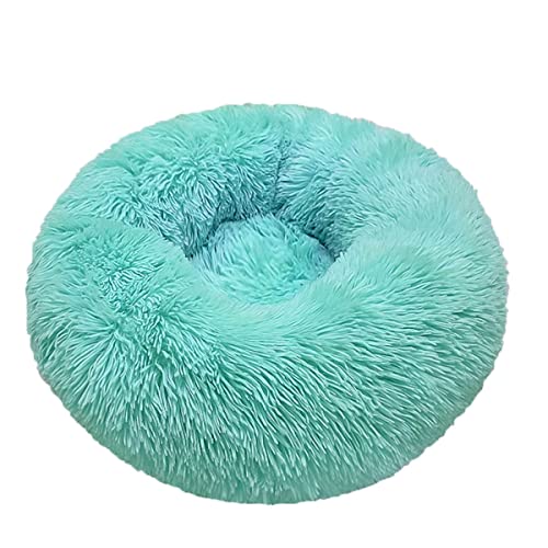 JunJiale Beruhigendes Hundebett und Katzenbett, Anti-Angst-Donut-Hunde-Kuschelbett, flauschiges Kunstplüsch-Hunde- und Katzenbett für kleine, mittelgroße Hunde und Katzen, Durchmesser 119 cm JunJiale Beruhigendes Hundebett und Katzenbett, Anti-Angst-Donut-Hunde-Kuschelbett, flauschiges Kunstplüsch-Hunde- und Katzenbett für kleine, mittelgroße Hunde und Katzen, Durchmesser 119 cm von JunJiale