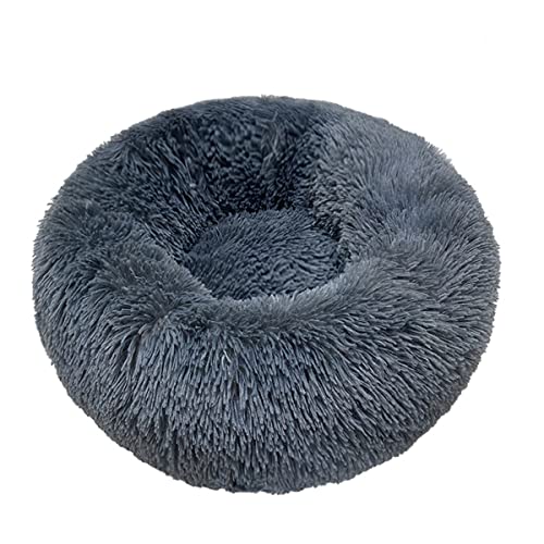JunJiale Beruhigendes Hundebett und Katzenbett, Anti-Angst-Donut-Hunde-Kuschelbett, flauschiges Kunstplüsch-Hunde- und Katzenbett für kleine, mittelgroße Hunde und Katzen, Durchmesser 50,8 cm JunJiale Beruhigendes Hundebett und Katzenbett, Anti-Angst-Donut-Hunde-Kuschelbett, flauschiges Kunstplüsch-Hunde- und Katzenbett für kleine, mittelgroße Hunde und Katzen, Durchmesser 50,8 cm von JunJiale