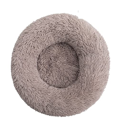 JunJiale Beruhigendes Hundebett & Katzenbett, Anti-Angst-Donut-Hundebett für kleine, mittelgroße Hunde, weiches Plüsch, rundes Haustierbett, maschinenwaschbar und rutschfeste Unterseite, 109,2 cm JunJiale Beruhigendes Hundebett & Katzenbett, Anti-Angst-Donut-Hundebett für kleine, mittelgroße Hunde, weiches Plüsch, rundes Haustierbett, maschinenwaschbar und rutschfeste Unterseite, 109,2 cm von JunJiale