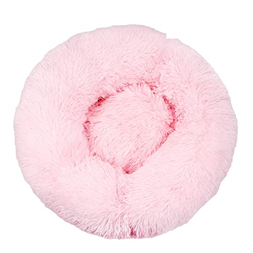 JunJiale Beruhigendes Hundebett & Katzenbett, Anti-Angst-Donut-Hundebett für kleine, mittelgroße Hunde, weiches Plüsch, rundes Haustierbett, maschinenwaschbar und rutschfeste Unterseite, 109,2 cm JunJiale Beruhigendes Hundebett & Katzenbett, Anti-Angst-Donut-Hundebett für kleine, mittelgroße Hunde, weiches Plüsch, rundes Haustierbett, maschinenwaschbar und rutschfeste Unterseite, 109,2 cm von JunJiale