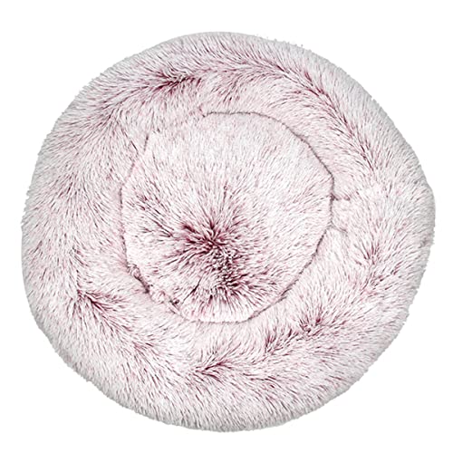 JunJiale Calming Dogs Hundebett, Anti-Angst, maschinenwaschbar, flauschig, luxuriös, rutschfest, wasserdicht, wärmend, gemütlich, weich, rund, Durchmesser 110 cm JunJiale Calming Dogs Hundebett, Anti-Angst, maschinenwaschbar, flauschig, luxuriös, rutschfest, wasserdicht, wärmend, gemütlich, weich, rund, Durchmesser 110 cm von JunJiale