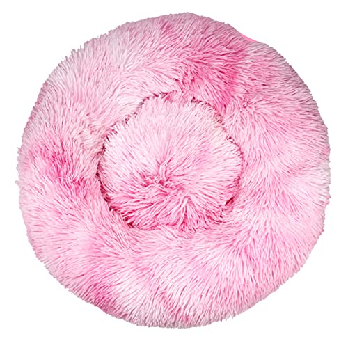 JunJiale Calming Dogs Hundebett, Anti-Angst, maschinenwaschbar, flauschig, luxuriös, rutschfest, wasserdicht, wärmend, gemütlich, weich, rund, Durchmesser 120 cm JunJiale Calming Dogs Hundebett, Anti-Angst, maschinenwaschbar, flauschig, luxuriös, rutschfest, wasserdicht, wärmend, gemütlich, weich, rund, Durchmesser 120 cm von JunJiale