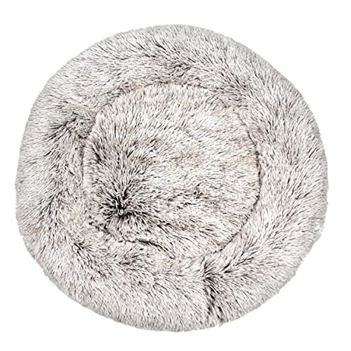 JunJiale Calming Dogs Hundebett, Anti-Angst, maschinenwaschbar, flauschig, luxuriös, rutschfest, wasserdicht, wärmend, gemütlich, weich, rund, Durchmesser 120 cm JunJiale Calming Dogs Hundebett, Anti-Angst, maschinenwaschbar, flauschig, luxuriös, rutschfest, wasserdicht, wärmend, gemütlich, weich, rund, Durchmesser 120 cm von JunJiale