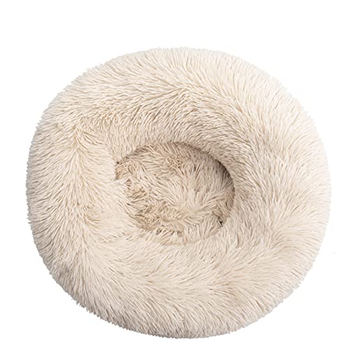 JunJiale Calming Dogs Hundebett, Anti-Angst, maschinenwaschbar, flauschig, luxuriös, rutschfest, wasserdicht, wärmend, gemütlich, weich, rund, Durchmesser 120 cm JunJiale Calming Dogs Hundebett, Anti-Angst, maschinenwaschbar, flauschig, luxuriös, rutschfest, wasserdicht, wärmend, gemütlich, weich, rund, Durchmesser 120 cm von JunJiale