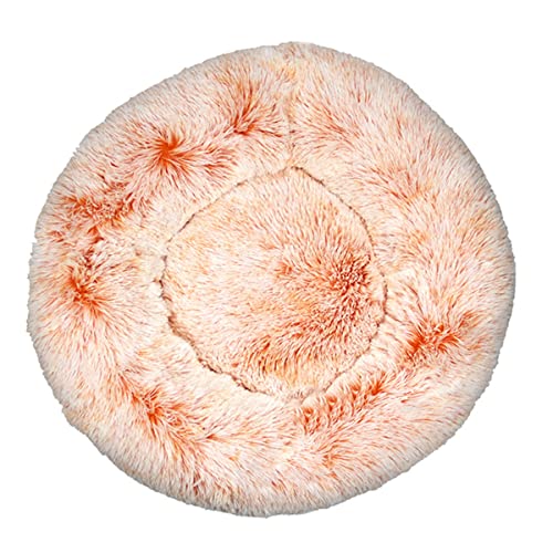 JunJiale Calming Dogs Hundebett, Anti-Angst, maschinenwaschbar, flauschig, luxuriös, rutschfest, wasserdicht, wärmend, gemütlich, weich, rund, Durchmesser 120 cm JunJiale Calming Dogs Hundebett, Anti-Angst, maschinenwaschbar, flauschig, luxuriös, rutschfest, wasserdicht, wärmend, gemütlich, weich, rund, Durchmesser 120 cm von JunJiale