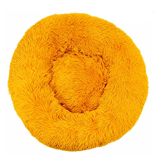 JunJiale Calming Dogs Hundebett, Anti-Angst, maschinenwaschbar, flauschig, luxuriös, rutschfest, wasserdicht, wärmend, gemütlich, weich, rund, Durchmesser 40 cm JunJiale Calming Dogs Hundebett, Anti-Angst, maschinenwaschbar, flauschig, luxuriös, rutschfest, wasserdicht, wärmend, gemütlich, weich, rund, Durchmesser 40 cm von JunJiale