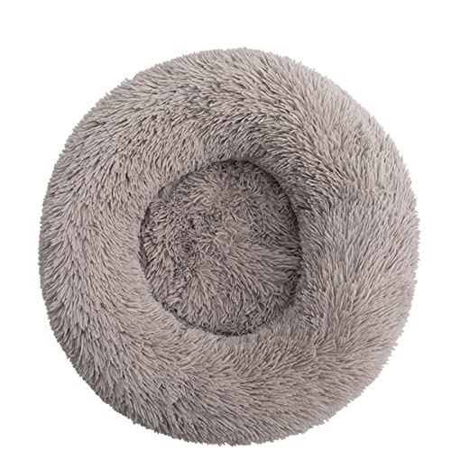 JunJiale Calming Dogs Hundebett, Anti-Angst, maschinenwaschbar, flauschig, luxuriös, rutschfest, wasserdicht, wärmend, gemütlich, weich, rund, Durchmesser 60 cm JunJiale Calming Dogs Hundebett, Anti-Angst, maschinenwaschbar, flauschig, luxuriös, rutschfest, wasserdicht, wärmend, gemütlich, weich, rund, Durchmesser 60 cm von JunJiale