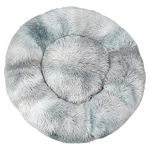 JunJiale Calming Dogs Hundebett, Anti-Angst, maschinenwaschbar, flauschig, luxuriös, rutschfest, wasserdicht, wärmend, gemütlich, weich, rund, Durchmesser 90 cm JunJiale Calming Dogs Hundebett, Anti-Angst, maschinenwaschbar, flauschig, luxuriös, rutschfest, wasserdicht, wärmend, gemütlich, weich, rund, Durchmesser 90 cm von JunJiale
