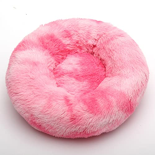 JunJiale Hundebett, beruhigend, für kleine, mittelgroße und große Hunde – rundes Donut-Hundebett, waschbar, rutschfest, künstlich, flauschig, Donut, Kuschel, Angst, Katzenbett, 109,2 cm JunJiale Hundebett, beruhigend, für kleine, mittelgroße und große Hunde – rundes Donut-Hundebett, waschbar, rutschfest, künstlich, flauschig, Donut, Kuschel, Angst, Katzenbett, 109,2 cm von JunJiale