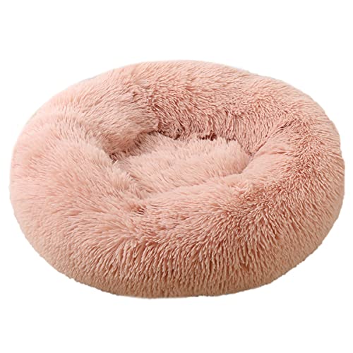 JunJiale Hundebett, beruhigend, für kleine, mittelgroße und große Hunde – rundes Donut-Hundebett, waschbar, rutschfest, künstlich, flauschig, Donut, Kuschel, Angst, Katzenbett, 88,9 cm JunJiale Hundebett, beruhigend, für kleine, mittelgroße und große Hunde – rundes Donut-Hundebett, waschbar, rutschfest, künstlich, flauschig, Donut, Kuschel, Angst, Katzenbett, 88,9 cm von JunJiale