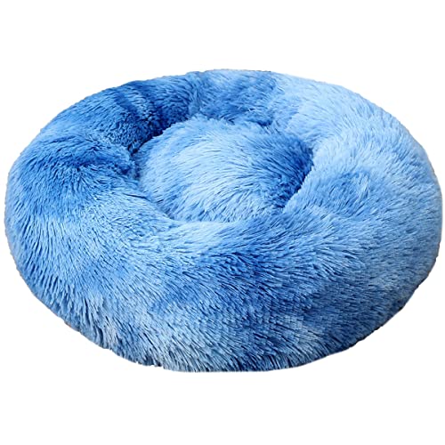 JunJiale Hundebett, beruhigend, für kleine, mittelgroße und große Hunde – rundes Donut-Hundebett, waschbar, rutschfest, künstlich, flauschig, Donut, Kuschel, Angst, Katzenbett, 99 cm JunJiale Hundebett, beruhigend, für kleine, mittelgroße und große Hunde – rundes Donut-Hundebett, waschbar, rutschfest, künstlich, flauschig, Donut, Kuschel, Angst, Katzenbett, 99 cm von JunJiale