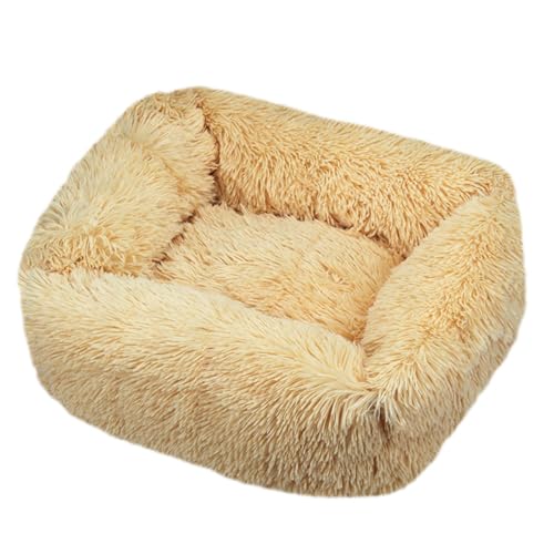 JunJiale Katzenbett, Hundebett für Hunde, waschbares Hundesofa, stützendes Schaumstoff-Haustierbett, wasserdichtes Futter und rutschfeste Unterseite, rechteckig, 78,7 x 66 cm, Aprikosenfarbe JunJiale Katzenbett, Hundebett für Hunde, waschbares Hundesofa, stützendes Schaumstoff-Haustierbett, wasserdichtes Futter und rutschfeste Unterseite, rechteckig, 78,7 x 66 cm, Aprikosenfarbe von JunJiale