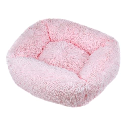 JunJiale Katzenbett, Hundebett für Hunde, waschbares Hundesofa, stützendes Schaumstoffbett, wasserdichtes Futter und rutschfeste Unterseite, rechteckig, 45,7 x 35,6 cm, Hellrosa JunJiale Katzenbett, Hundebett für Hunde, waschbares Hundesofa, stützendes Schaumstoffbett, wasserdichtes Futter und rutschfeste Unterseite, rechteckig, 45,7 x 35,6 cm, Hellrosa von JunJiale