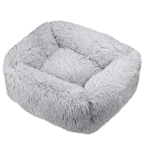 JunJiale Katzenbett, Hundebett für Hunde, waschbares Hundesofa, stützendes Schaumstoffbett, wasserdichtes Futter und rutschfeste Unterseite, rechteckig, 66 x 55,9 cm, Hellgrau JunJiale Katzenbett, Hundebett für Hunde, waschbares Hundesofa, stützendes Schaumstoffbett, wasserdichtes Futter und rutschfeste Unterseite, rechteckig, 66 x 55,9 cm, Hellgrau von JunJiale