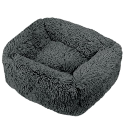 JunJiale Katzenbett, Hundebett für Hunde, waschbares Hundesofa, stützendes Schaumstoffbett, wasserdichtes Futter und rutschfeste Unterseite, rechteckig, 78,7 x 66 cm, Dunkelgrau JunJiale Katzenbett, Hundebett für Hunde, waschbares Hundesofa, stützendes Schaumstoffbett, wasserdichtes Futter und rutschfeste Unterseite, rechteckig, 78,7 x 66 cm, Dunkelgrau von JunJiale