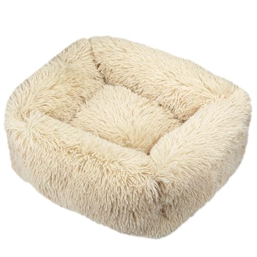 JunJiale Katzenbett, Hundebett für Hunde, waschbares Hundesofa, stützendes Schaumstoffbett, wasserdichtes Futter und rutschfeste Unterseite, rechteckig, 78,7 x 66 cm, Hellbraun JunJiale Katzenbett, Hundebett für Hunde, waschbares Hundesofa, stützendes Schaumstoffbett, wasserdichtes Futter und rutschfeste Unterseite, rechteckig, 78,7 x 66 cm, Hellbraun von JunJiale