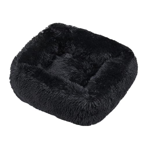 JunJiale Katzenbett, Hundebett für Hunde, waschbares Hundesofa, stützendes Schaumstoffbett, wasserdichtes Futter und rutschfeste Unterseite, rechteckig, 78,7 x 66 cm, Schwarz JunJiale Katzenbett, Hundebett für Hunde, waschbares Hundesofa, stützendes Schaumstoffbett, wasserdichtes Futter und rutschfeste Unterseite, rechteckig, 78,7 x 66 cm, Schwarz von JunJiale