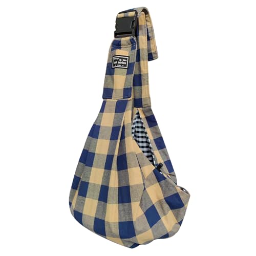 Junbec-Pet Tragetücher für kleine Hunde, verstellbares Netzgewebe, freihändige Brusttasche, ausbruchsicher, für kleine Haustiere, 4,5 kg, täglicher Spaziergang, Outdoor-Aktivitäten (Khaki) von Junbec-Pet