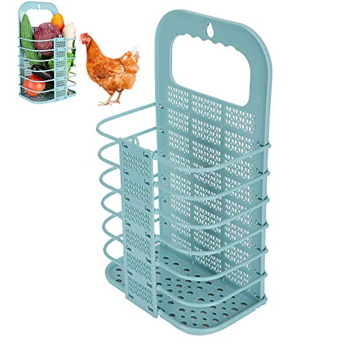 Hühnerfütterung, Geflügelfütterungsausrüstung Obst Veggie Huhn Veggie Korb, Vogel Huhn für Hähne Hühner von Junlucki