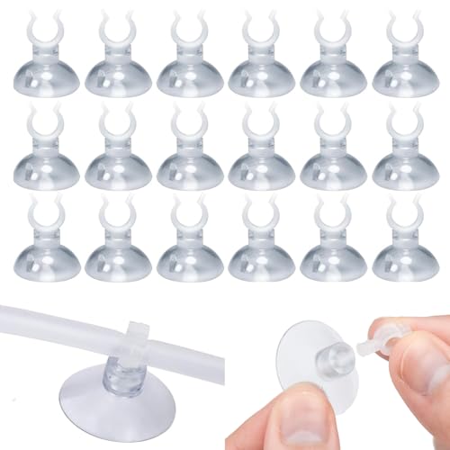 Jushion Aquarium Saugnäpfe, 20 Stücke Saugnapf Aquarium Clips, Transparent Aquarium Saugnapf Wasserrohr Halter, Fisch Tank Schlauchhalter, Saugnäpfe Aquarium zubehör Für Aquarieyan Luftschlauch Jushion Aquarium Saugnäpfe, 20 Stücke Saugnapf Aquarium Clips, Transparent Aquarium Saugnapf Wasserrohr Halter, Fisch Tank Schlauchhalter, Saugnäpfe Aquarium zubehör Für Aquarieyan Luftschlauch von Jushion