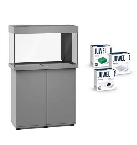 JUWEL Aquarium Rio 125 Kombination grau Premium-Bundle von Juwel Aquarium
